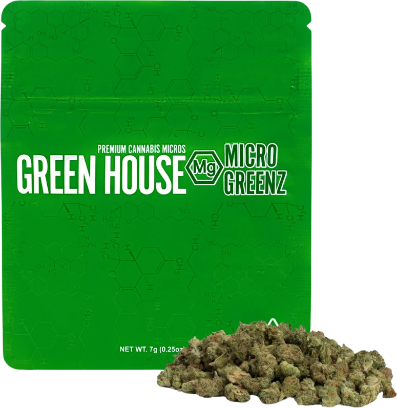Micro Greenz mixed light Green House 7g bag with flower